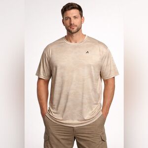 Men's Light Tan Camouflage Tee